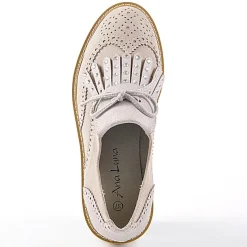 Mocassins|ANA LUNA Mocassins Femme Avec Franges Gris