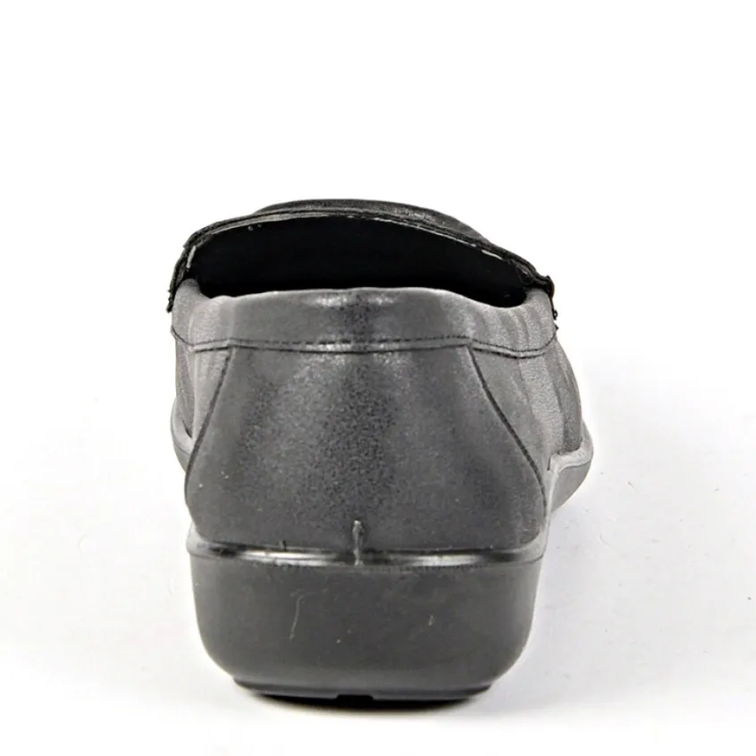 Chaussures Confort|LADY CONFORT Mocassins Femme Avec Strass Noir