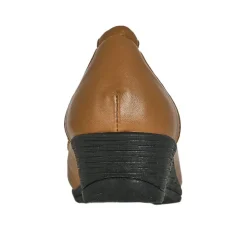 Chaussures Confort|LADY CONFORT Mocassins Femme Beige Semelles Souples