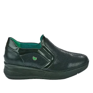 Chaussures Confort|ECO BIO VEGAN Mocassins Femme Confort Noir