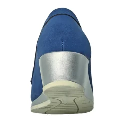 Chaussures Confort|LADY CONFORT Mocassins Femme Bleu Marine