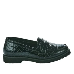 Chaussures Confort|SCALINA Mocassins Femme Noir