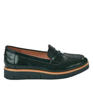 Chaussures Confort|SCALINA Mocassins Femme Noir