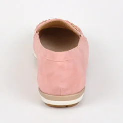 Chaussures Confort|SCALINA Mocassins Femme Rose Pale