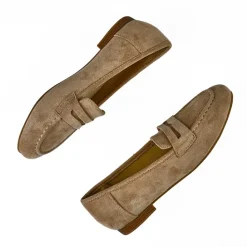 Mocassins|VICE VERSA Mocassins Femme Suedine Beige