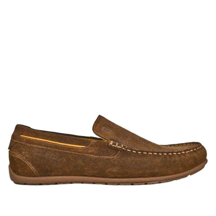 Mocassins, Chaussures Bateaux|PIERRE CARDIN Mocassins Homme Marron