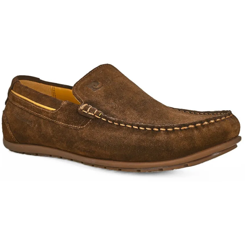 Mocassins, Chaussures Bateaux|PIERRE CARDIN Mocassins Homme Marron