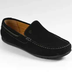 Mocassins, Chaussures Bateaux|PIERRE CARDIN Mocassins Homme Noir