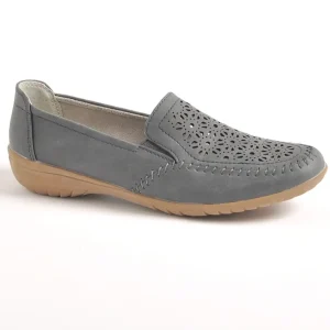 Chaussures Confort|SCALINA Mocassins Pour Femme Bleu Marine