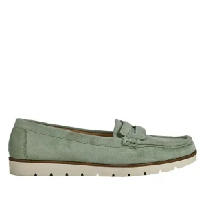 Mocassins|VICE VERSA Mocassins Souples Femme Vert Sauge