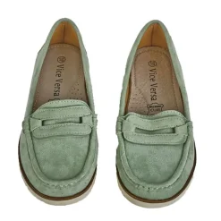 Mocassins|VICE VERSA Mocassins Souples Femme Vert Sauge