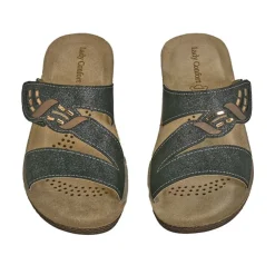 Chaussures Confort|LADY CONFORT Mules A Talons Avec Strass Noir