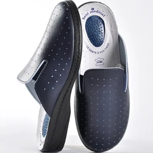 Mules, Tongs|BEST MEDICAL Mules Bleu Marine