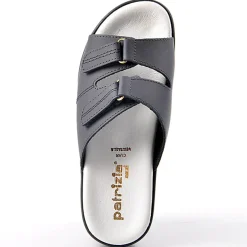 Chaussures Confort|FLEX'IS Mules Compensees Femme Bleu Marine