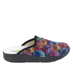 Chaussures Confort|ECO BIO SANITAL Mules Compensees Femme Eco Bio Memorisy Bleu Marine