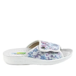 Chaussures Confort|ECO BIO SANITAL Mules Compensees Femme Eco Bio Memorisy Blanc