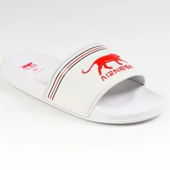 Mules, Tongs|AIRNESS Mules Homme Blanc