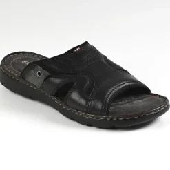 Mules, Tongs|SEALINE Mules Homme Noir