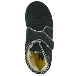 Chaussons|ORTOMED Pantoufle Femme Confort Ultra-Leger Noir