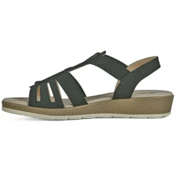 Chaussures Confort|SCALINA Sandales Compensees Noir