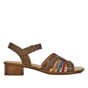 Chaussures Confort|SCALINA Sandales Femme Marron