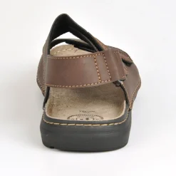 Sandales|ARIZONA Sandales Homme Marron En Cuir