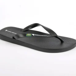 Mules, Tongs|COPACABANA Tongs Homme Toute Noir