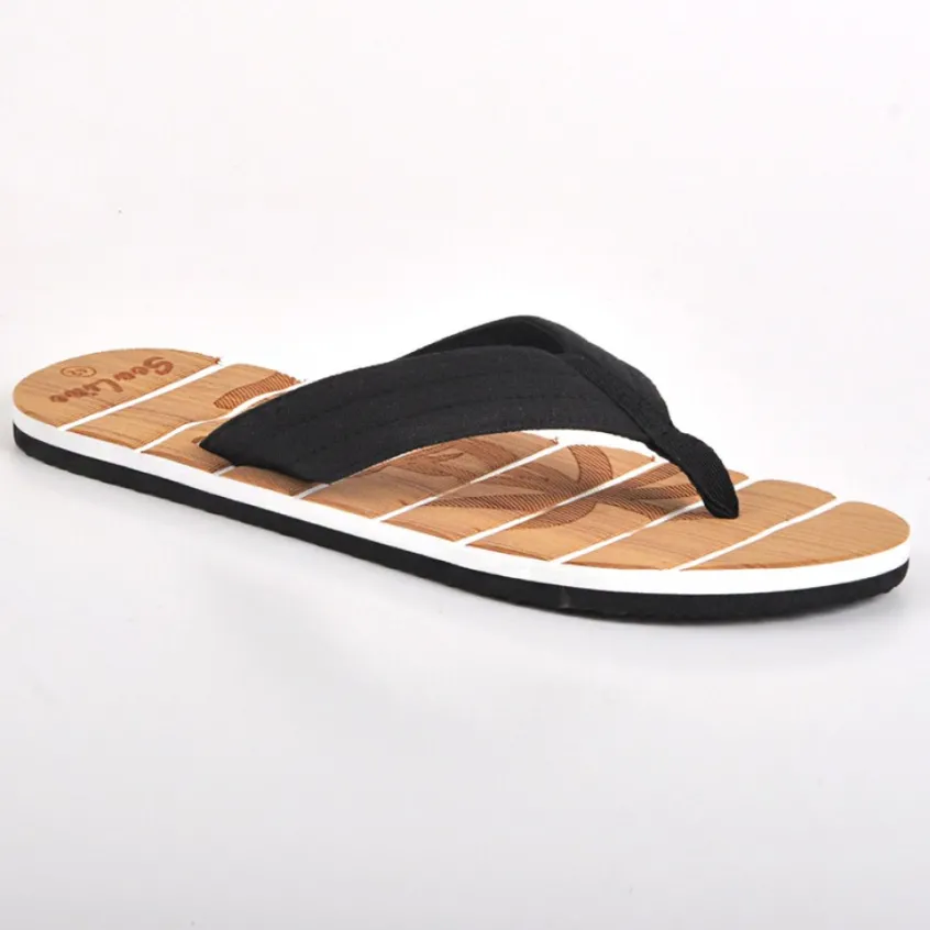 Mules, Tongs|SEALINE Tongs Homme Noir