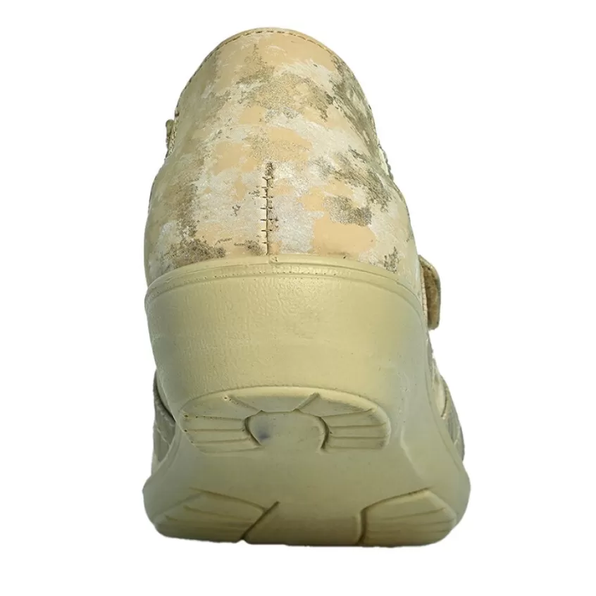 Chaussures Confort | LADY CONFORT Ballerines Confort Femme Beige A Bride