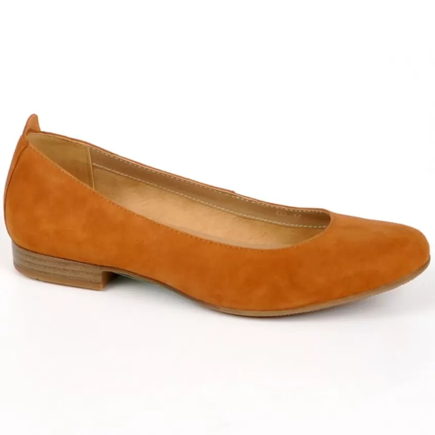 Ballerines | TIPO ALTO Ballerines Femme Camel Cuir