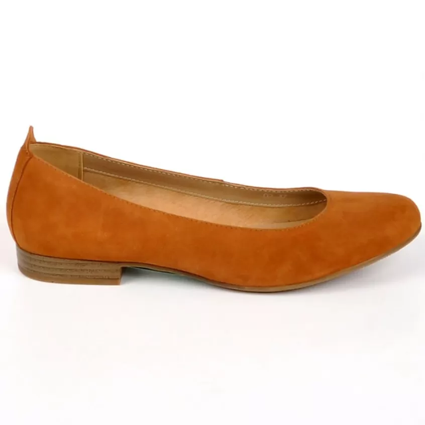 Ballerines | TIPO ALTO Ballerines Femme Camel Cuir