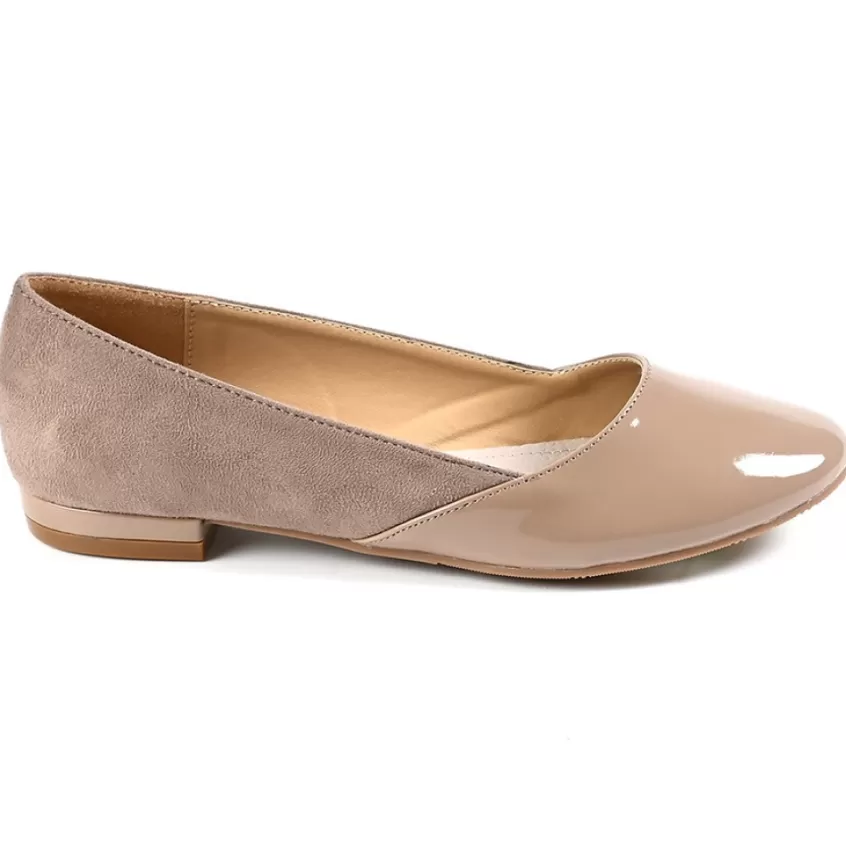 Ballerines | VICE VERSA Ballerines Femme Marron Bi-Matieres