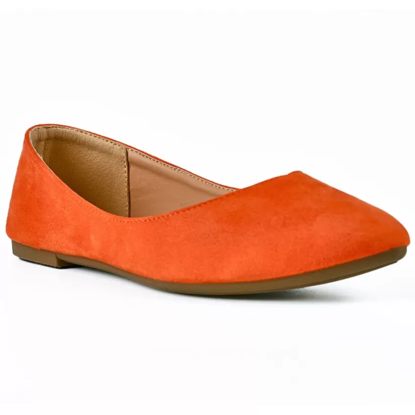 Ballerines | VICE VERSA Ballerines Pointues Femme Orange