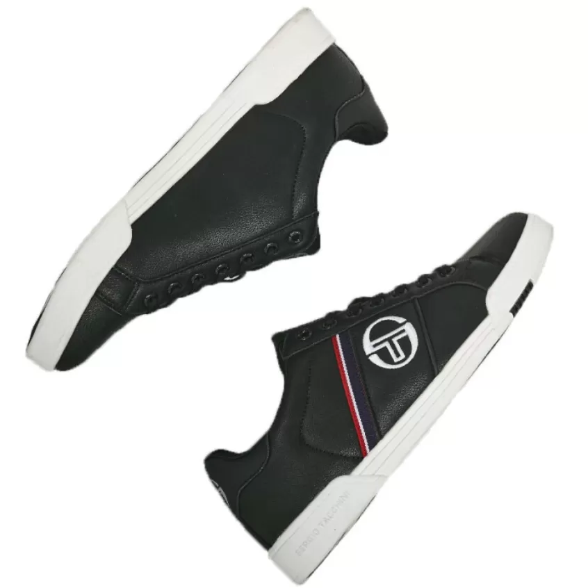 Baskets, Sneakers | SERGIO TACCHINI Baskets A Lacets Homme Noir Parigi Classic Ltx