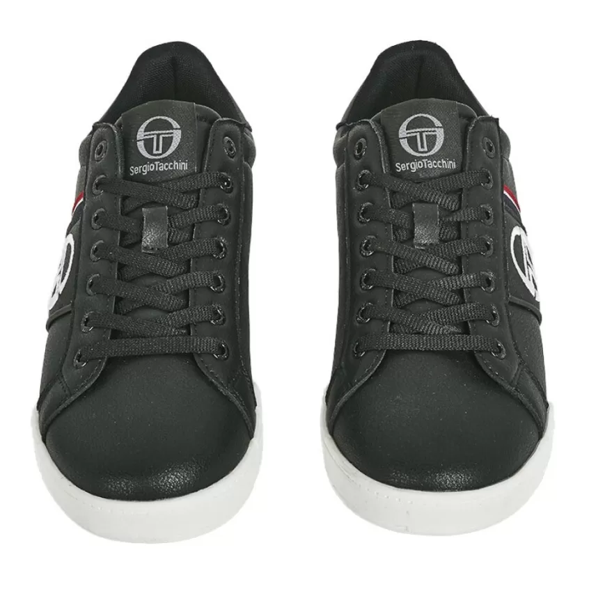 Baskets, Sneakers | SERGIO TACCHINI Baskets A Lacets Homme Noir Parigi Classic Ltx