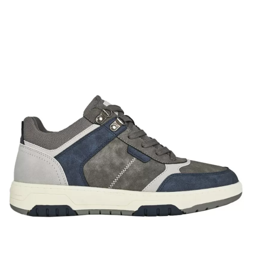 Baskets, Sneakers | STREET LIFE Baskets Basses Homme Gris Et Bleu