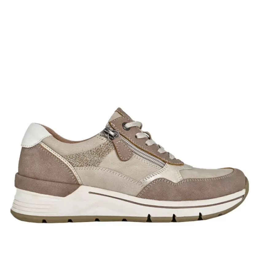 Chaussures Confort | RELIFE Baskets Compensees Femme Beige