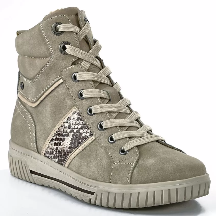 Chaussures Confort | RELIFE Baskets Compensees Beige
