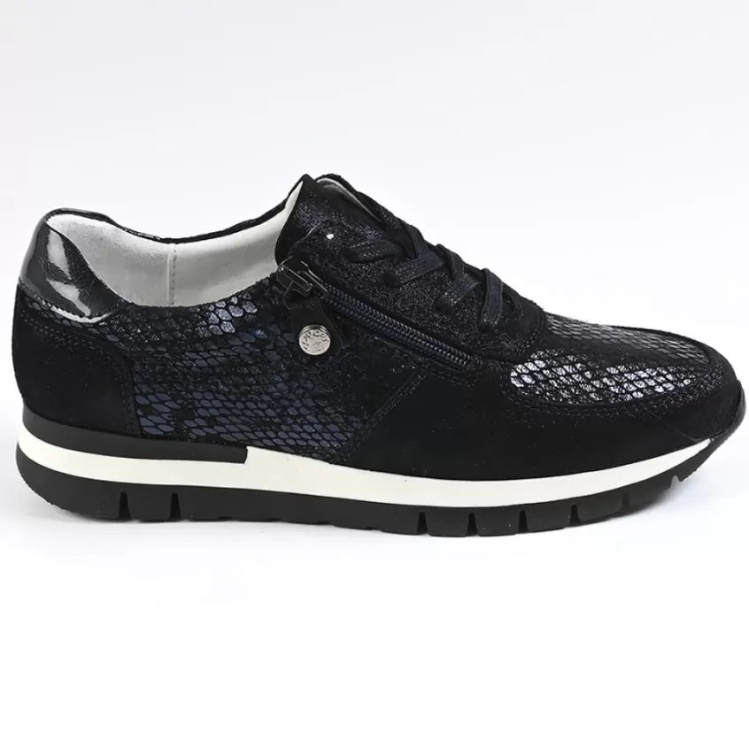 Chaussures Confort | SCALINA Baskets Confort Femme Bleu Marine