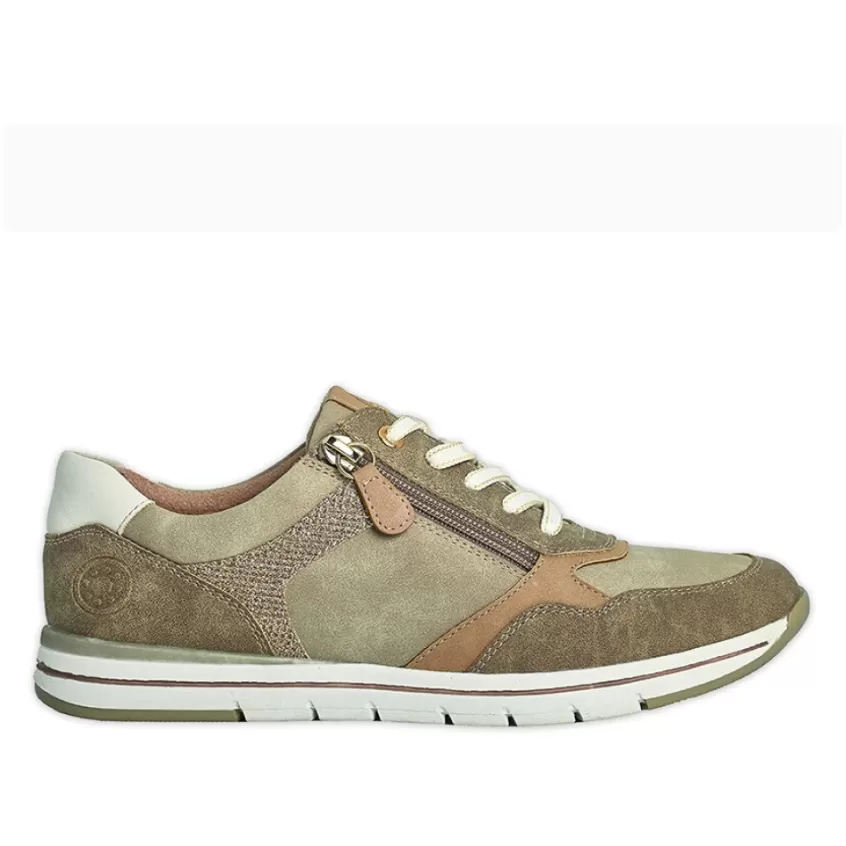 Chaussures Confort | RELIFE Baskets Femme Beige
