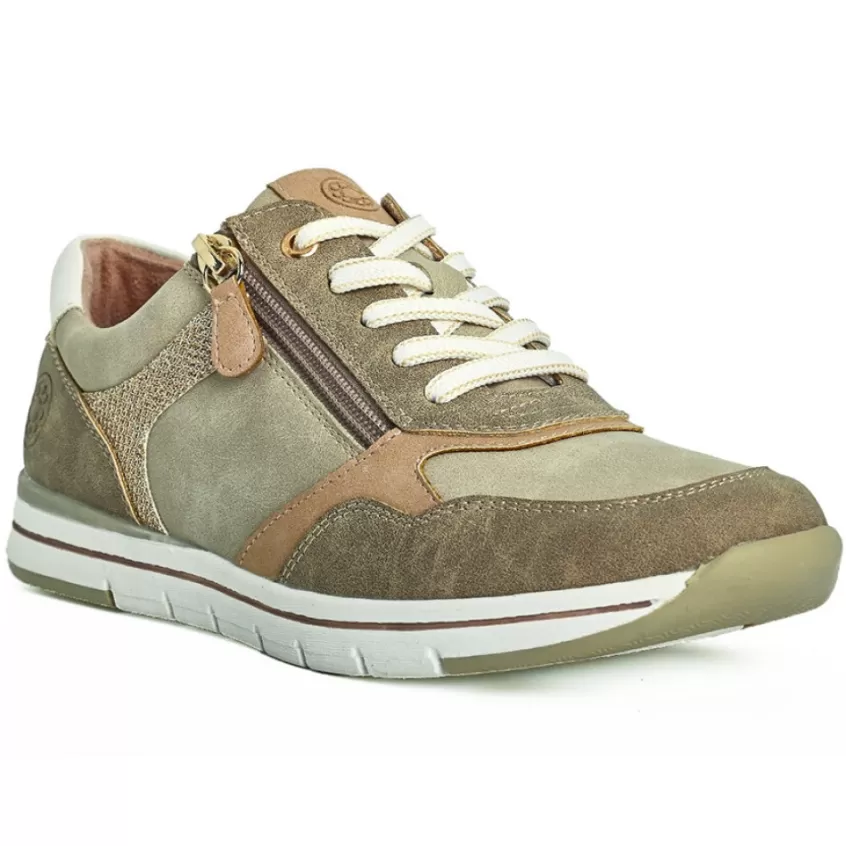 Chaussures Confort | RELIFE Baskets Femme Beige