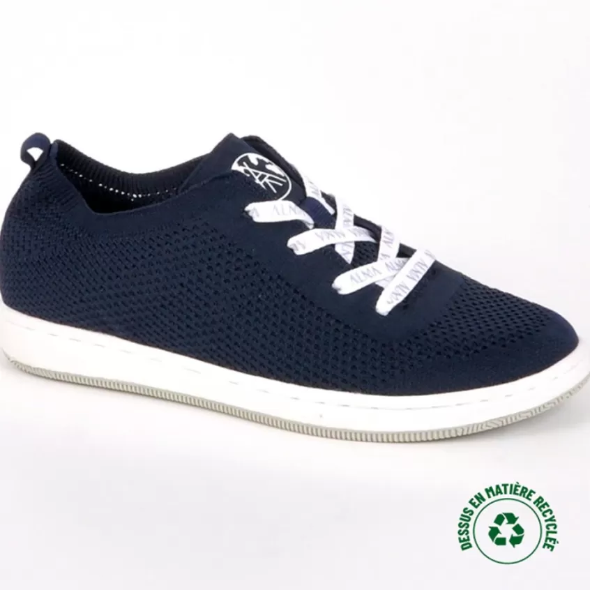 Baskets, Sneakers | ALMA PLANETE Baskets Femme Eco-Responsables Bleu Marine