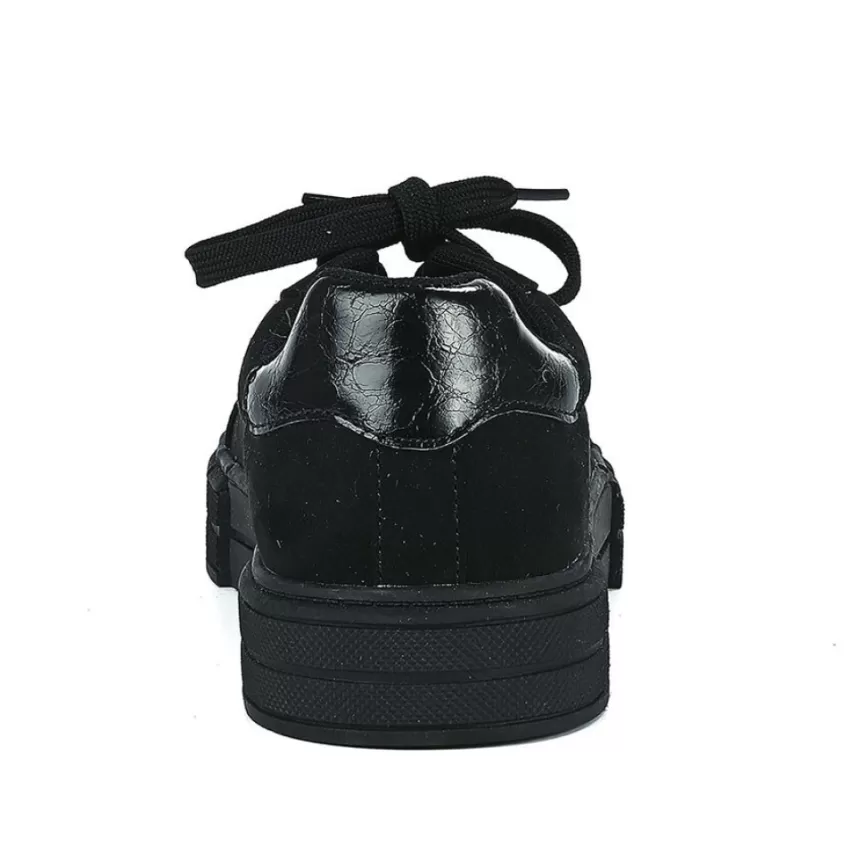 Baskets, Sneakers | STREET LIFE Baskets Femme Noir Unicolore