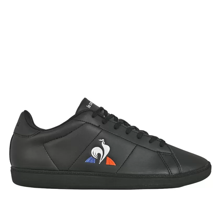 Baskets, Sneakers | LE COQ SPORTIF Baskets Homme En Cuir Noir Courtset
