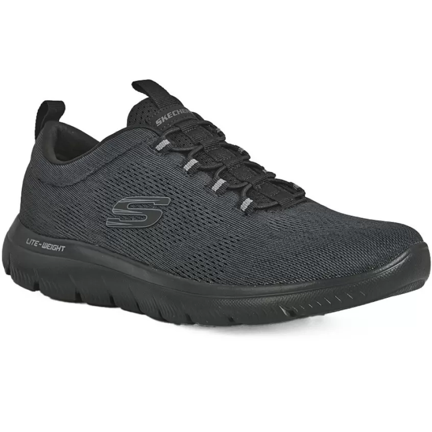 Baskets, Sneakers | SKECHERS Baskets Homme Noir Summits Louvin