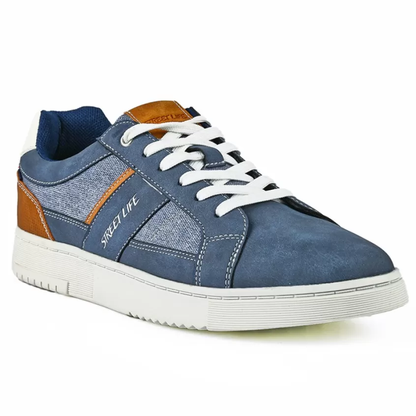 Baskets, Sneakers | STREET LIFE Baskets Homme Bleu