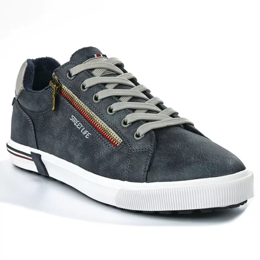 Baskets, Sneakers | STREET LIFE Baskets Homme Bleu Marine