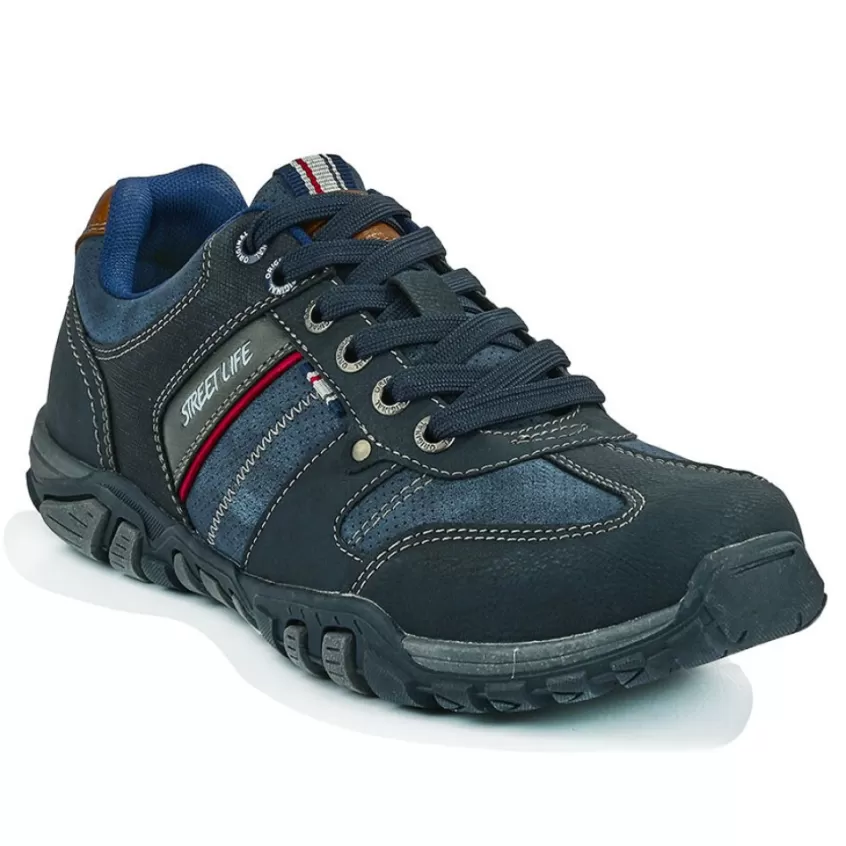Baskets, Sneakers | STREET LIFE Baskets Homme Bleu Marine