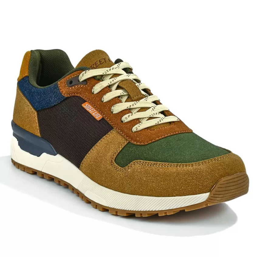 Baskets, Sneakers | STREET LIFE Baskets Homme Camel
