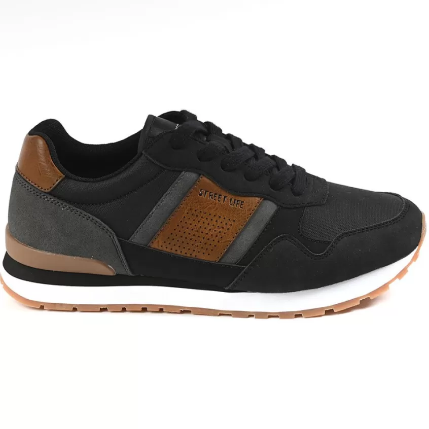 Baskets, Sneakers | STREET LIFE Baskets Homme Noir